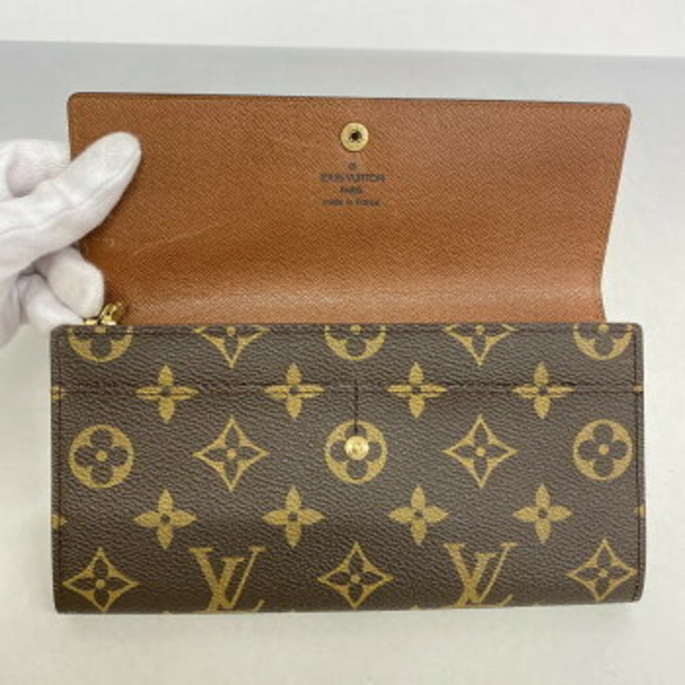 Louis Vuitton Monogram Porte Monnaie Long Wallet Brown - Picture 9 of 9